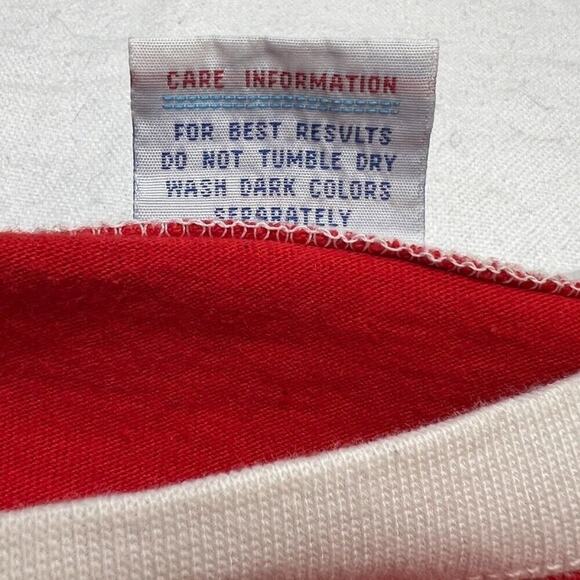 Pali Rali Club Vintage Baseball Shirt Atlantic Squalles Red Blue Short Sleeve - Picture 5 of 8